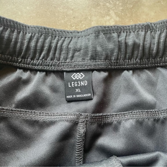 Legend Black Spacedye Men's Shorts Athletic Workout Men's Size XL. C - Picture 4 of 9